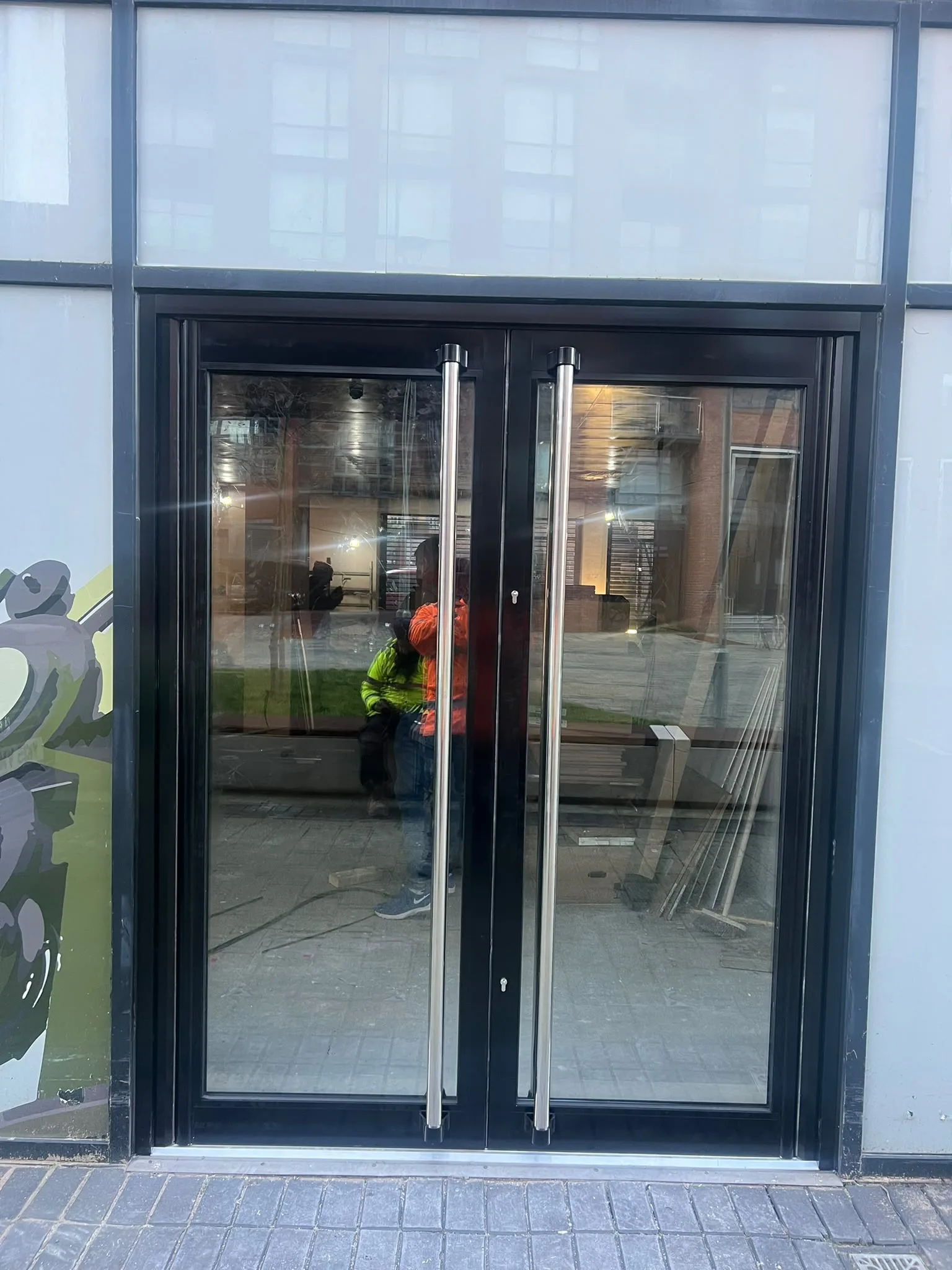 Grewal installation team on-site
